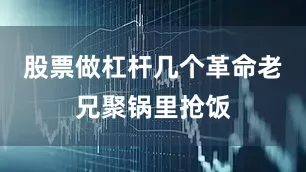 股票做杠杆几个革命老兄聚锅里抢饭